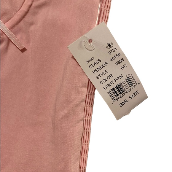 2000’s Y2k Women’s halter small by Pac sun NWT’s pink bustier smocked summer top - Picture 7 of 13